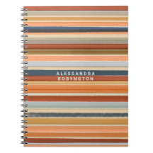 Monograma retro stripes vintage abstrato colorido