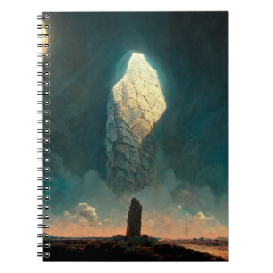 Caderno Espiral Monolith 3 Fantasy Sci-Fi