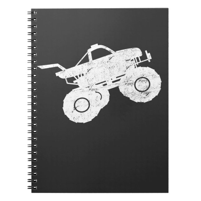 Caderno Espiral Monster truck (Frente)