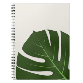 Caderno Espiral Monstera