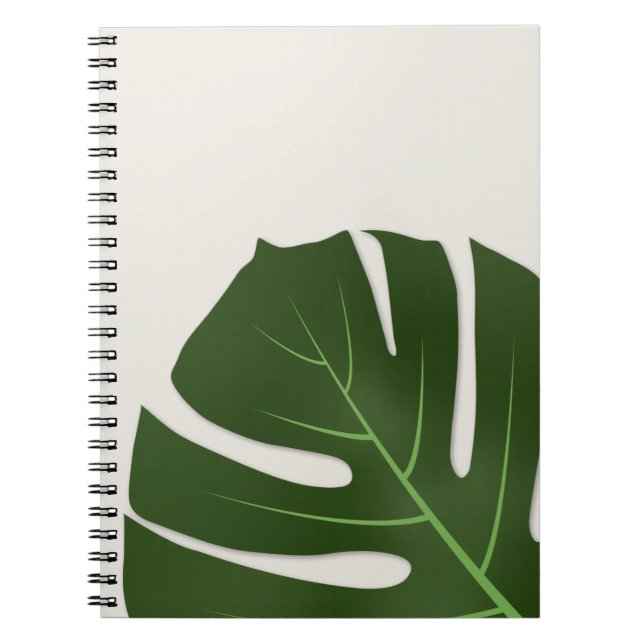Caderno Espiral Monstera (Frente)