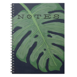 Caderno Espiral Monstera Leaf