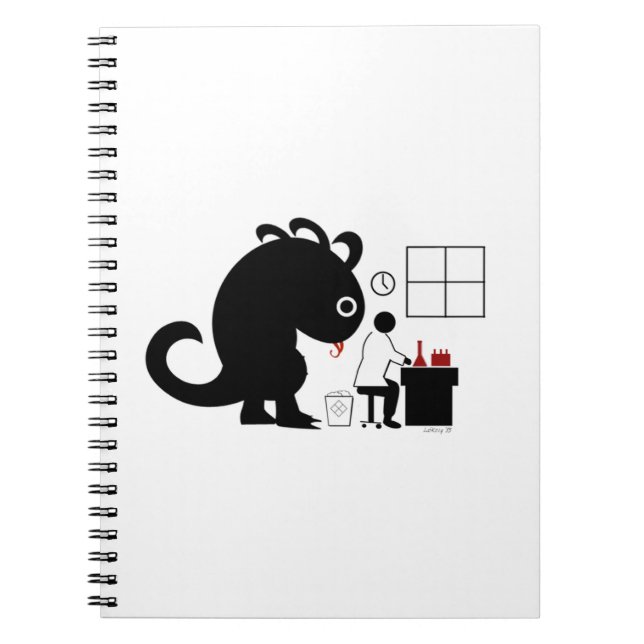 Caderno Espiral Monstro da Verdade (Frente)