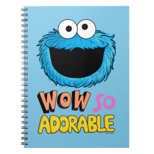 Caderno Espiral Monstro no Fim desta História Cookie Monster
