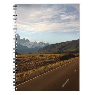Caderno Espiral Montagem Fitz Roy e montagem Cerro Torre