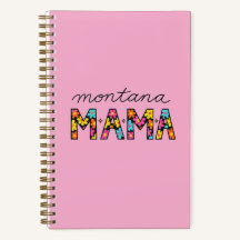 Caderno Espiral Montana Mama
