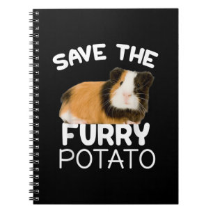 Caderno Espiral Montanha Guiné-Porco - Salvar Batata Furtiva