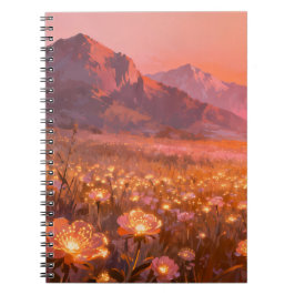 Caderno Espiral Montanha Prado Dourado