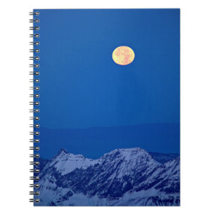 Caderno Espiral Montanhas Aravis Cordilheira do Mont Blanc