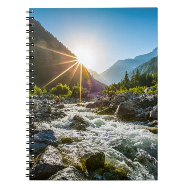 Caderno Espiral Montanhas | Hohe Tauern National Park, Áustria (Frente)