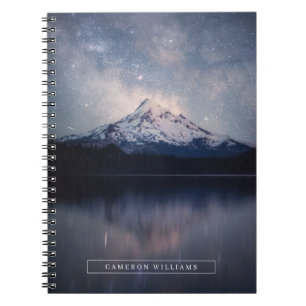 Caderno Espiral Montanhas   Mt. Hood Portland, Oregon