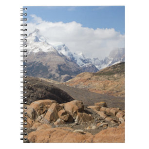 Caderno Espiral Montanhas Neve-Tampadas