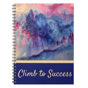 Caderno Espiral Montanhas roxas Majestade Notebook