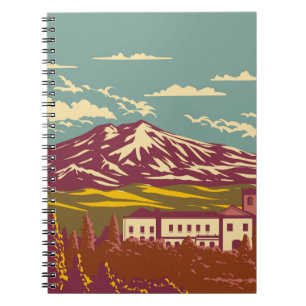 Caderno Espiral Monte Etna