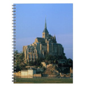 Caderno Espiral Monte Saint Michel, Mancha, Normandia, França