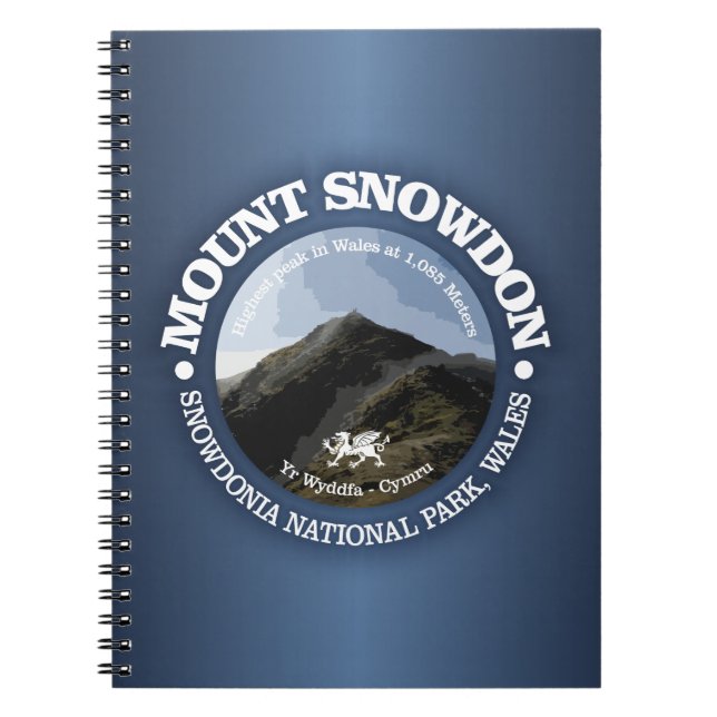 Caderno Espiral Monte Snowdon (Frente)