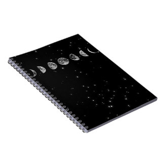 Caderno Espiral moon