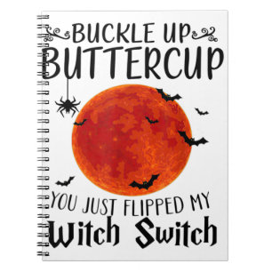 Caderno Espiral Moon Buckle ButterCup Você Acabou De Virar Minha B