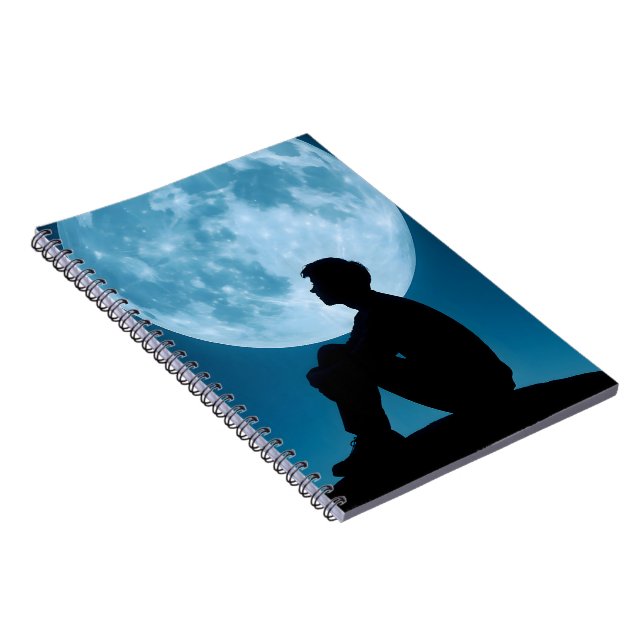 Caderno Espiral Moonlight Reflections Notebook (Lado Direito)