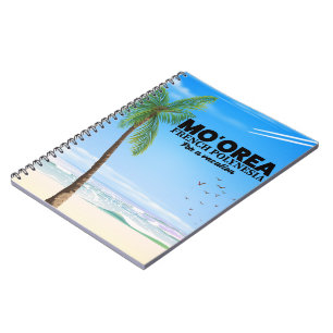 Caderno Espiral Mo'orea Polinésia Francesa