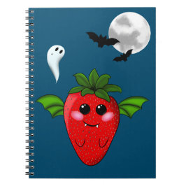 Caderno Espiral Morango