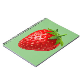 Caderno Espiral Morango