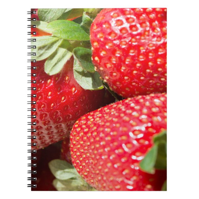 Caderno Espiral Morangos (Frente)