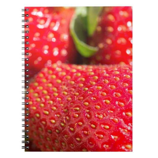 Caderno Espiral Morangos (Frente)