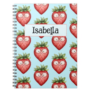 Caderno Espiral Morangueira Inteligente 