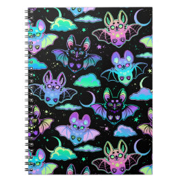 Caderno Espiral Morcegos místicos