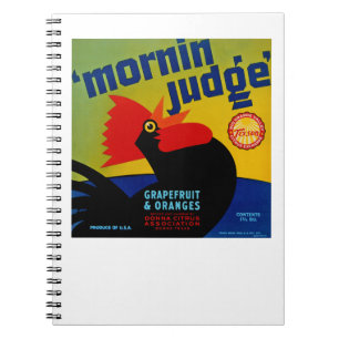 Caderno Espiral Mornin Juiz
