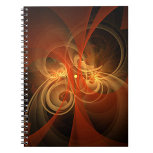 Caderno Espiral Morning Magic Abstract Art Notebook