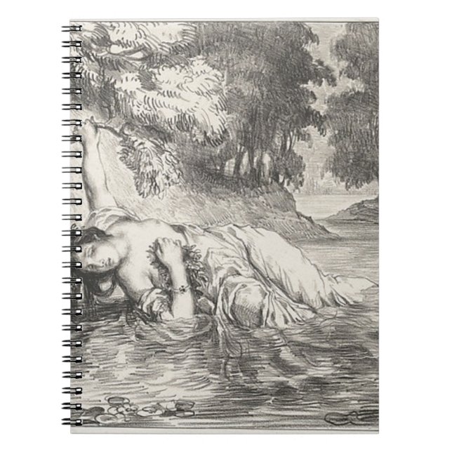 Caderno Espiral Morte de Ophelia (Frente)