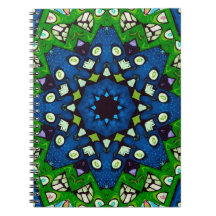 Mosaico Blue Hippie Boho Mandala