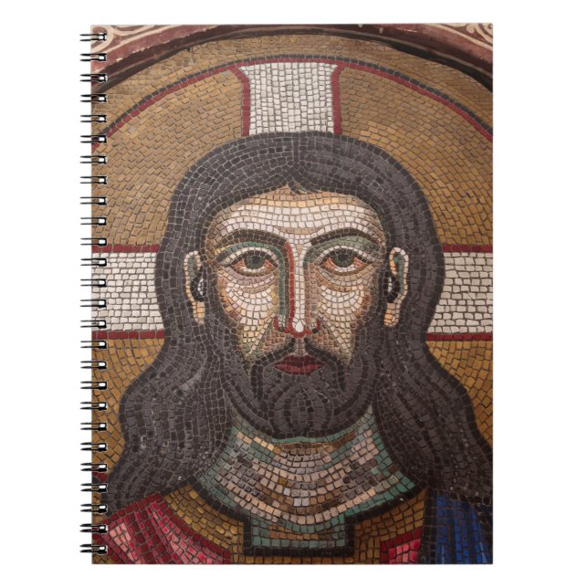 Caderno Espiral Mosaico de Jesus (Frente)
