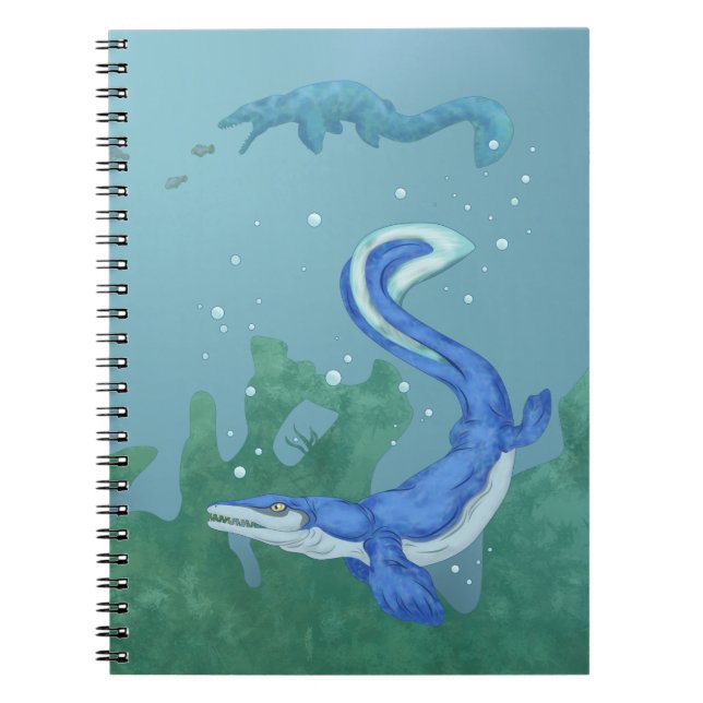 Caderno Espiral Mosassauro (Frente)