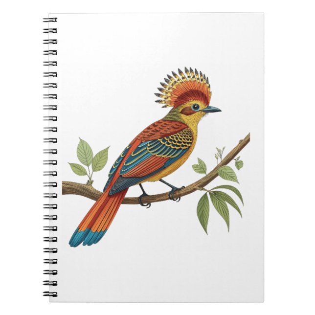 Caderno Espiral Mosqueiro-real-amazônico (Frente)