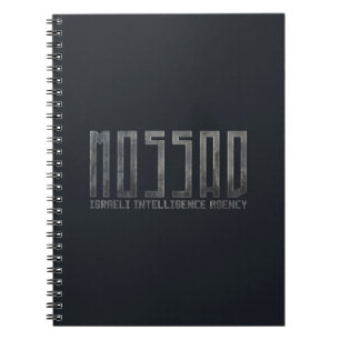 Caderno Espiral Mossad - agência de inteligência israelita