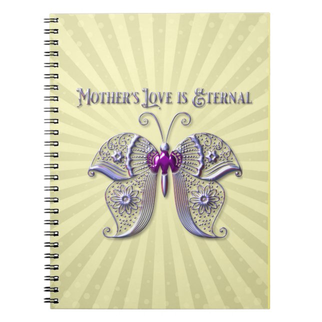 Caderno Espiral Mother’s Love Is Eternal (Frente)