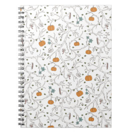 Caderno Espiral Motif de vigne effrayante pour Halloween