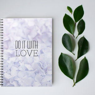 Caderno Espiral Motivação elegante Faça isso com amor