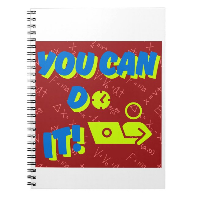 Caderno Espiral Motivação Física Acionada (Frente)