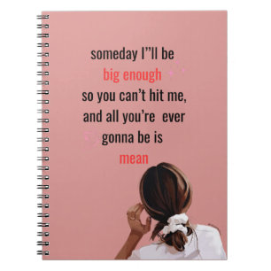Caderno espiral motivacional inspirado
