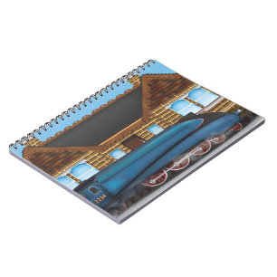 Caderno Espiral Motor a vapor