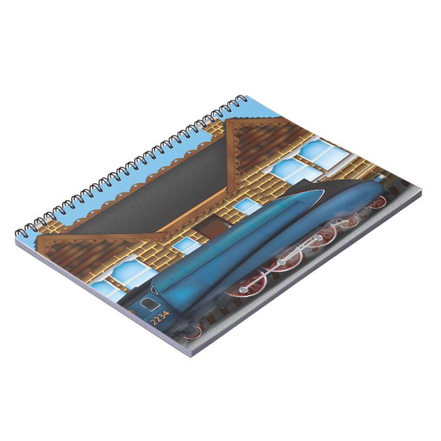 Caderno Espiral Motor a vapor (Left Side)