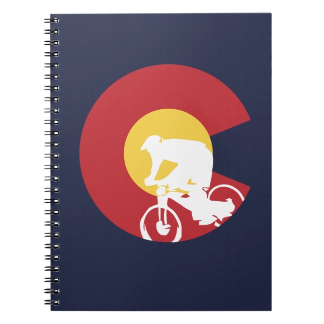 Caderno Espiral Mountain Bike Colorado (Frente)