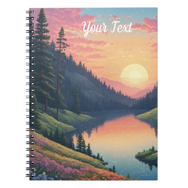 Caderno Espiral Mountain Meadow (Frente)