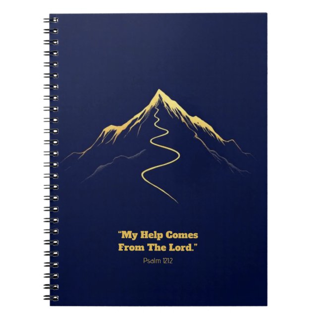 Caderno Espiral Mountain Path Guided Prayer & Reflection Journal (Frente)