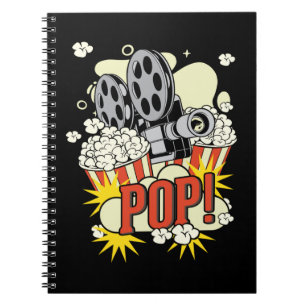Caderno Espiral Movie Popcorn Lover