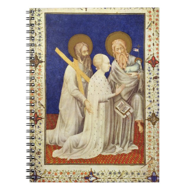 Caderno Espiral MS 11060-11061 John, Duc de Baga em sua aposta dos (Frente)